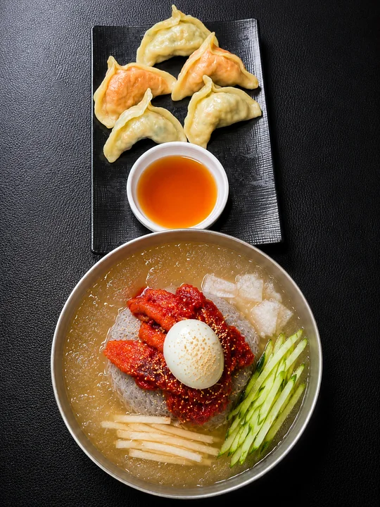 온정손만두 목동점 코다리 물냉면 1인 세트